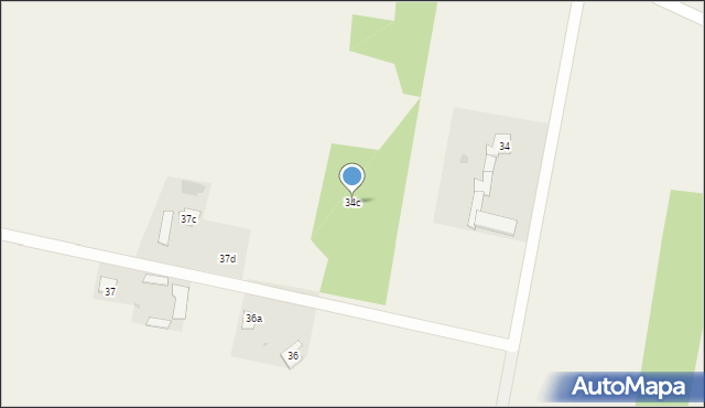 Nowa Wola, Nowa Wola, 34c, mapa Nowa Wola
