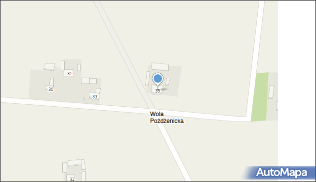 Nowa Wola, Nowa Wola, 35, mapa Nowa Wola