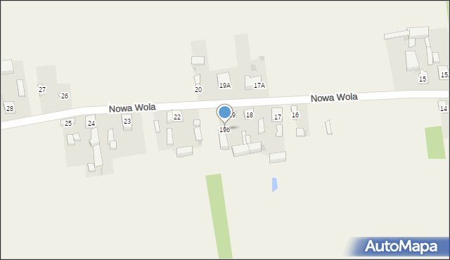 Nowa Wola, Nowa Wola, 19b, mapa Nowa Wola