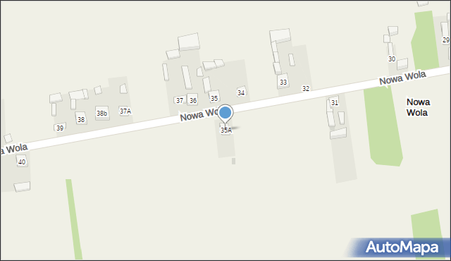 Nowa Wola, Nowa Wola, 35A, mapa Nowa Wola