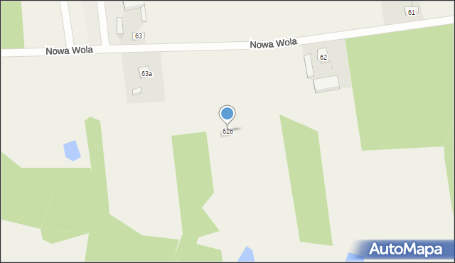 Nowa Wola, Nowa Wola, 62b, mapa Nowa Wola