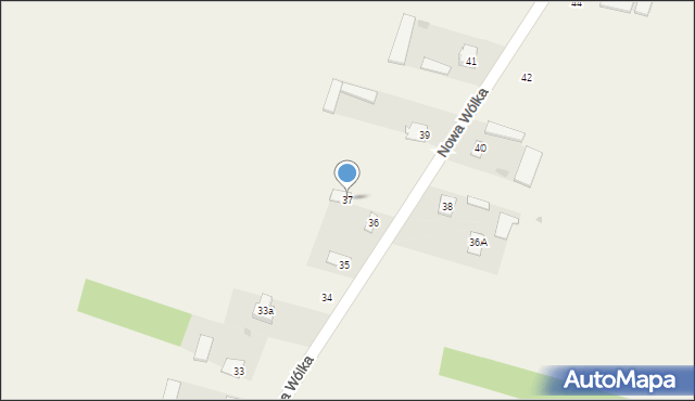 Nowa Wólka, Nowa Wólka, 37, mapa Nowa Wólka