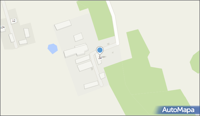 Nowa Wrona, Nowa Wrona, 24, mapa Nowa Wrona