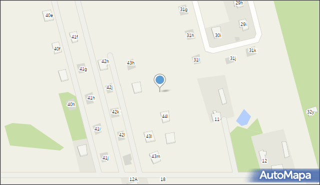 Nowa Wrona, Nowa Wrona, 44k, mapa Nowa Wrona