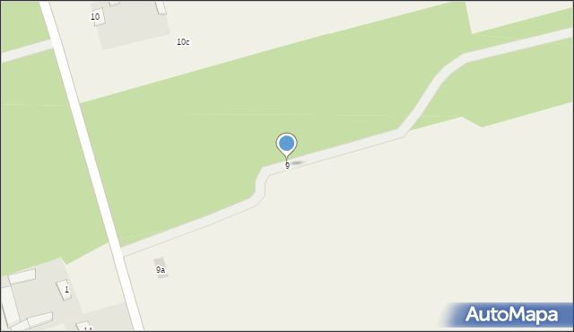 Nowa Wrona, Nowa Wrona, 9, mapa Nowa Wrona