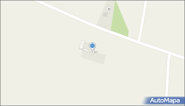 Nowa Zawada, Nowa Zawada, 1a, mapa Nowa Zawada