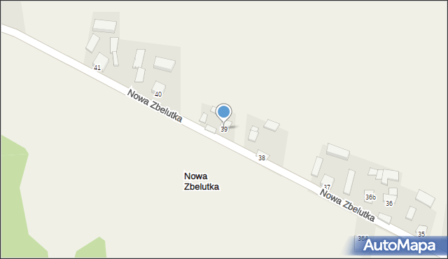 Nowa Zbelutka, Nowa Zbelutka, 39, mapa Nowa Zbelutka