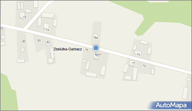 Nowa Zbelutka, Nowa Zbelutka, 76, mapa Nowa Zbelutka