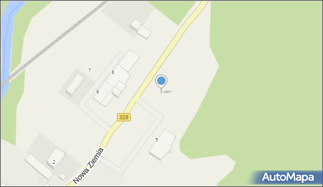 Nowa Ziemia, Nowa Ziemia, 5a, mapa Nowa Ziemia