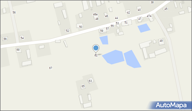 Nowaki, Nowaki, 61, mapa Nowaki
