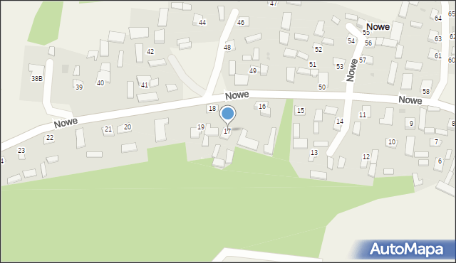 Nowe, Nowe, 17, mapa Nowe