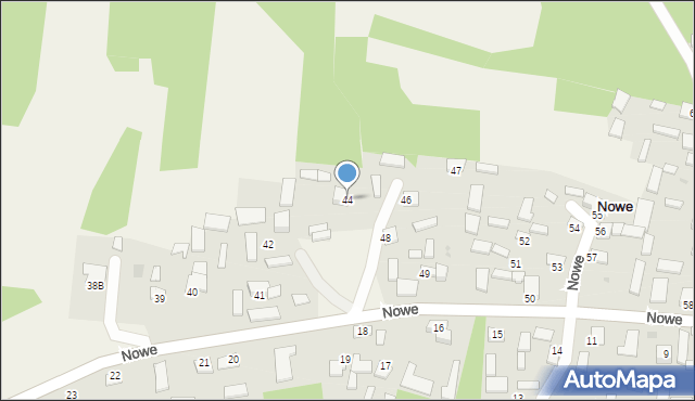 Nowe, Nowe, 44, mapa Nowe