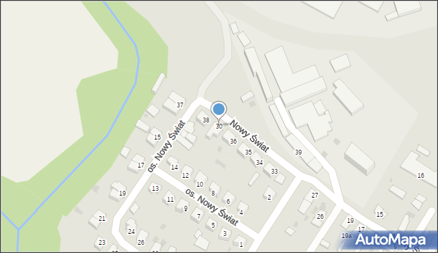 Nowe, Nowy Świat, 30, mapa Nowe