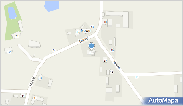 Nowe, Nowe, 21, mapa Nowe