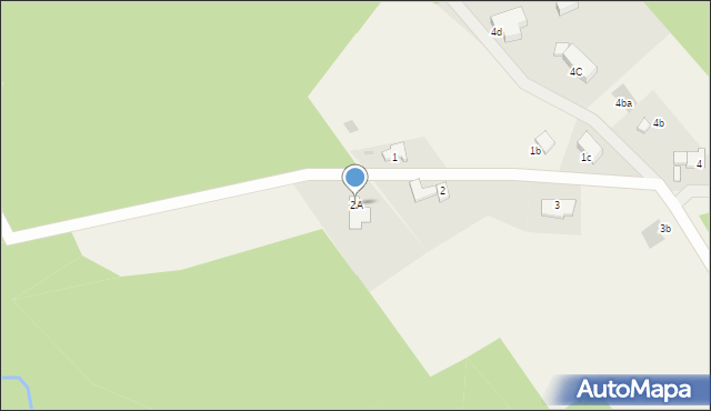 Nowe Biskupice, Nowe Biskupice, 2A, mapa Nowe Biskupice