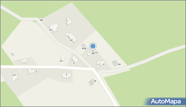 Nowe Biskupice, Nowe Biskupice, 4b, mapa Nowe Biskupice