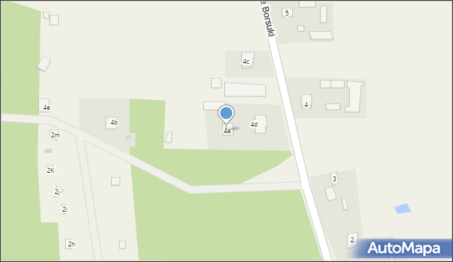 Nowe Borsuki, Nowe Borsuki, 4a, mapa Nowe Borsuki