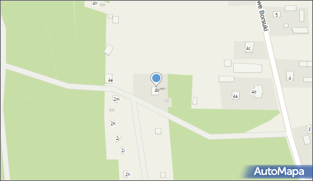 Nowe Borsuki, Nowe Borsuki, 4b, mapa Nowe Borsuki
