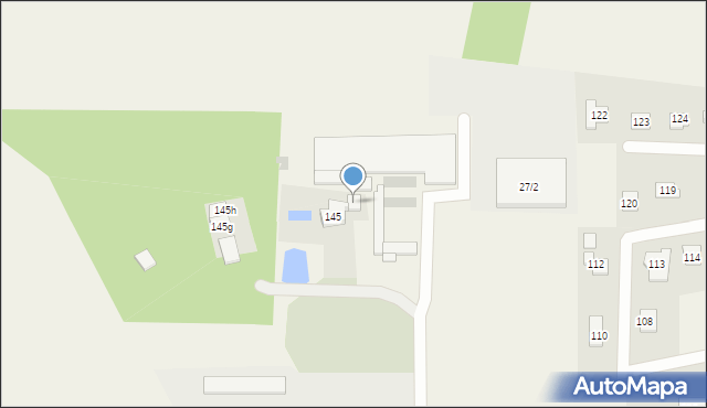 Nowe Boryszewo, Nowe Boryszewo, 145b, mapa Nowe Boryszewo