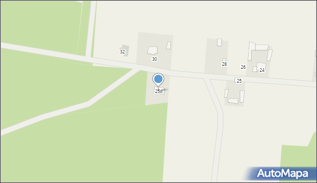 Nowe Bosewo, Nowe Bosewo, 25d, mapa Nowe Bosewo