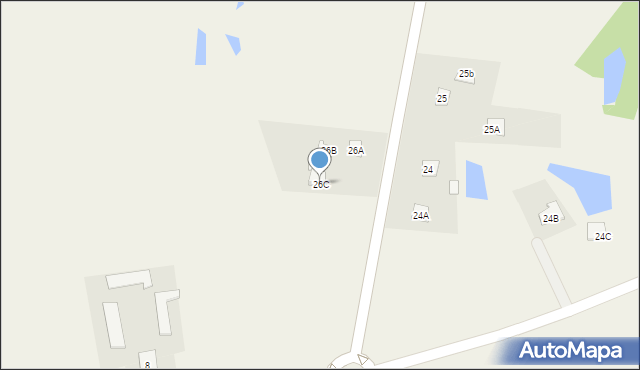 Nowe Bronowo, Nowe Bronowo, 26C, mapa Nowe Bronowo