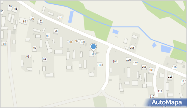 Nowe Brusno, Nowe Brusno, 101, mapa Nowe Brusno