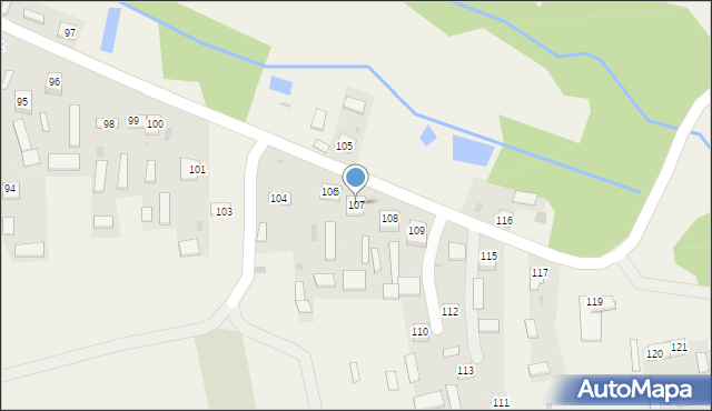 Nowe Brusno, Nowe Brusno, 107, mapa Nowe Brusno