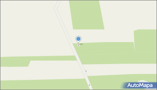 Nowe Budy, Nowe Budy, 1, mapa Nowe Budy