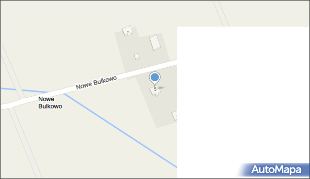 Nowe Bulkowo, Nowe Bulkowo, 5, mapa Nowe Bulkowo