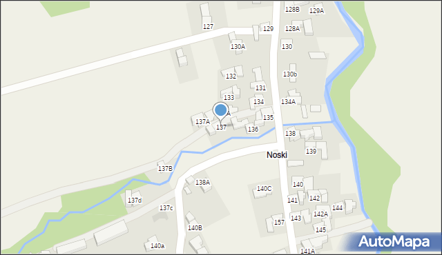 Nowe Bystre, Nowe Bystre, 137, mapa Nowe Bystre