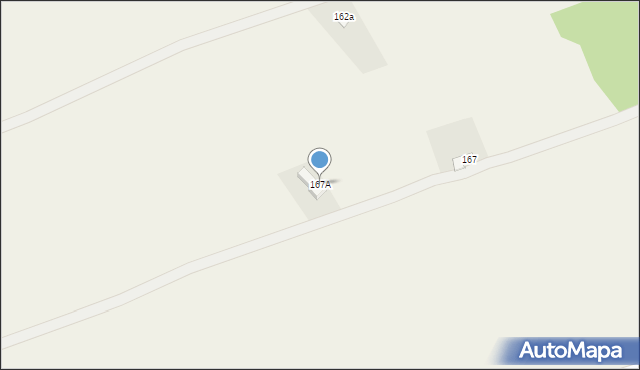 Nowe Bystre, Nowe Bystre, 167A, mapa Nowe Bystre