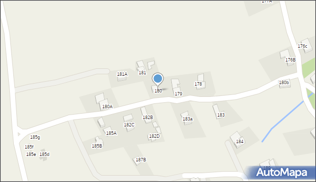 Nowe Bystre, Nowe Bystre, 180, mapa Nowe Bystre