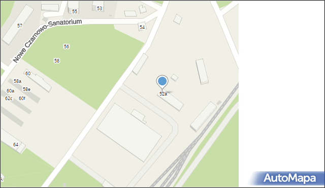 Nowe Czarnowo, Nowe Czarnowo, 52a, mapa Nowe Czarnowo