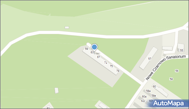 Nowe Czarnowo, Nowe Czarnowo, 65, mapa Nowe Czarnowo