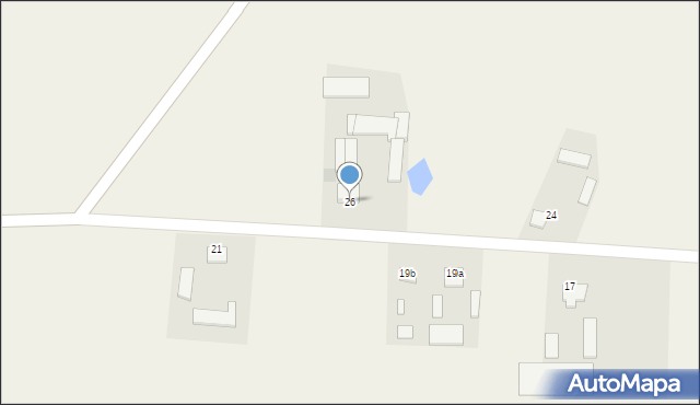 Nowe Czernice, Nowe Czernice, 26, mapa Nowe Czernice