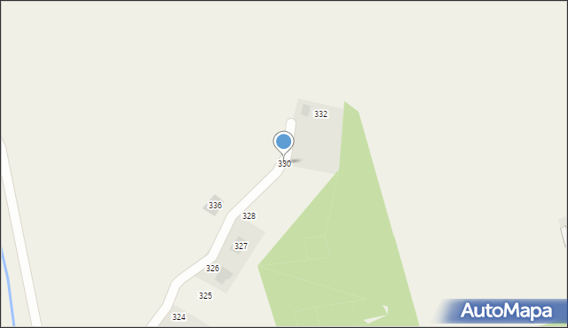 Nowe Dąbie, Nowe Dąbie, 330, mapa Nowe Dąbie