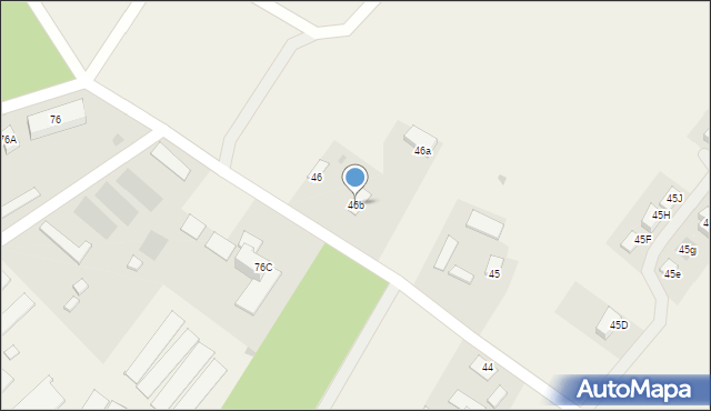 Nowe Dąbie, Nowe Dąbie, 46b, mapa Nowe Dąbie