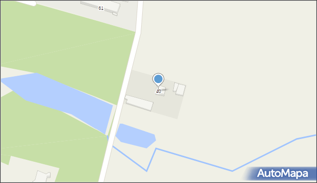 Nowe Dłutowo, Nowe Dłutowo, 40, mapa Nowe Dłutowo