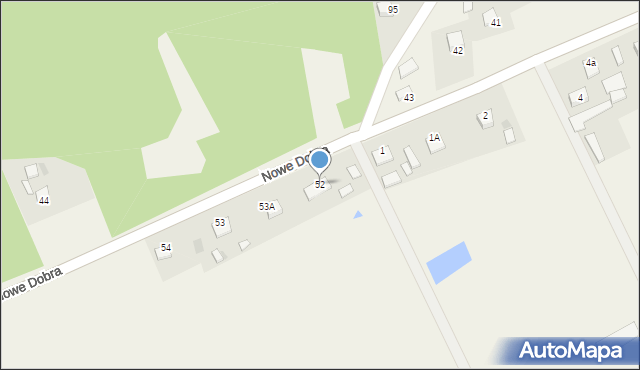Nowe Dobra, Nowe Dobra, 52, mapa Nowe Dobra