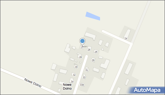 Nowe Dolno, Nowe Dolno, 27, mapa Nowe Dolno
