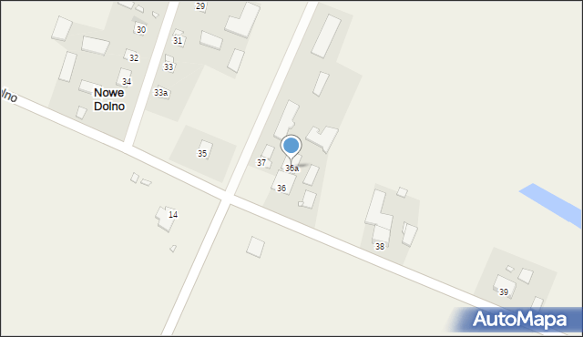 Nowe Dolno, Nowe Dolno, 36a, mapa Nowe Dolno