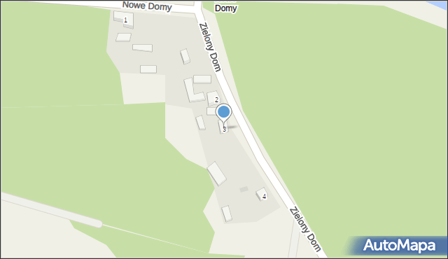 Nowe Domy, Nowe Domy, 3, mapa Nowe Domy