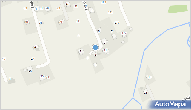 Nowe Dwory, Nowe Dwory, 1, mapa Nowe Dwory
