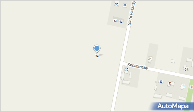 Nowe Faszczyce, Nowe Faszczyce, 54, mapa Nowe Faszczyce