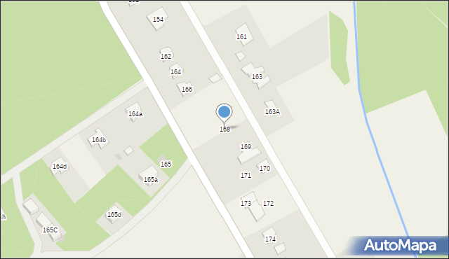 Nowe Gizewo, Nowe Gizewo, 168, mapa Nowe Gizewo