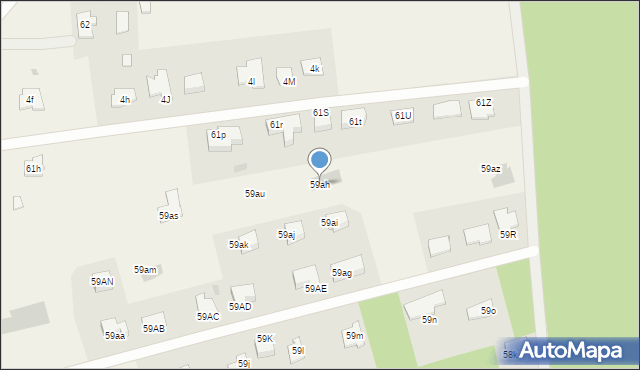 Nowe Gizewo, Nowe Gizewo, 59ah, mapa Nowe Gizewo