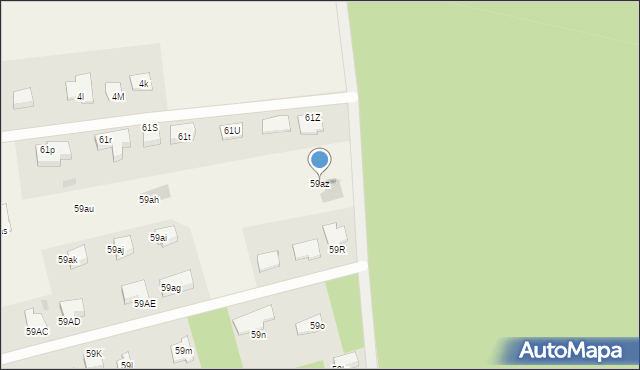 Nowe Gizewo, Nowe Gizewo, 59az, mapa Nowe Gizewo