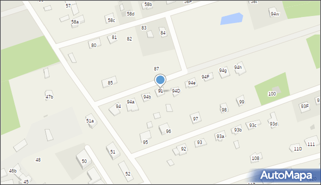 Nowe Gizewo, Nowe Gizewo, 94c, mapa Nowe Gizewo