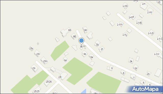 Nowe Gizewo, Nowe Gizewo, 9c, mapa Nowe Gizewo