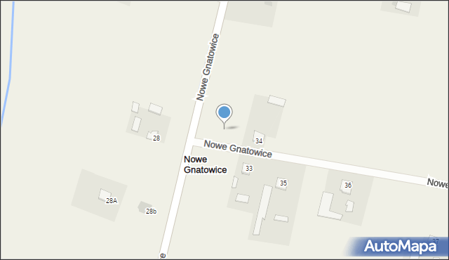 Nowe Gnatowice, Nowe Gnatowice, 34a, mapa Nowe Gnatowice